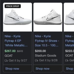 Nike Kyrie Flytrap 4s size 10.5